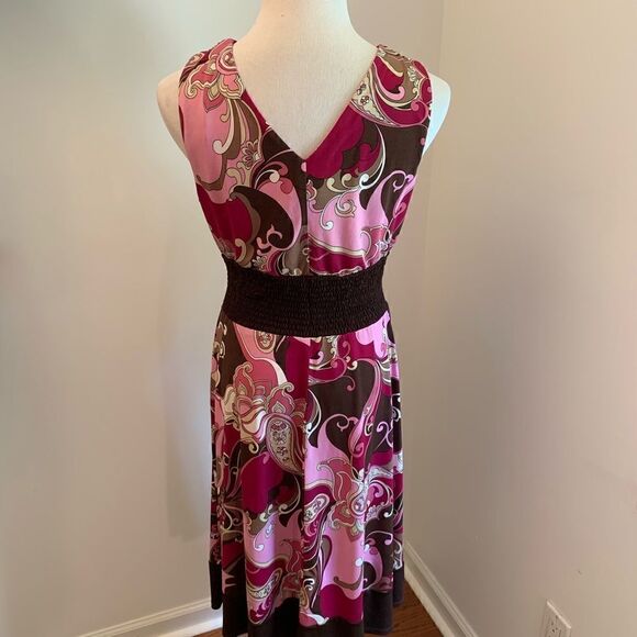 Rabbit Rabbit Rabbit Surplice Paisley Dress Sz 12 - Picture 3 of 7